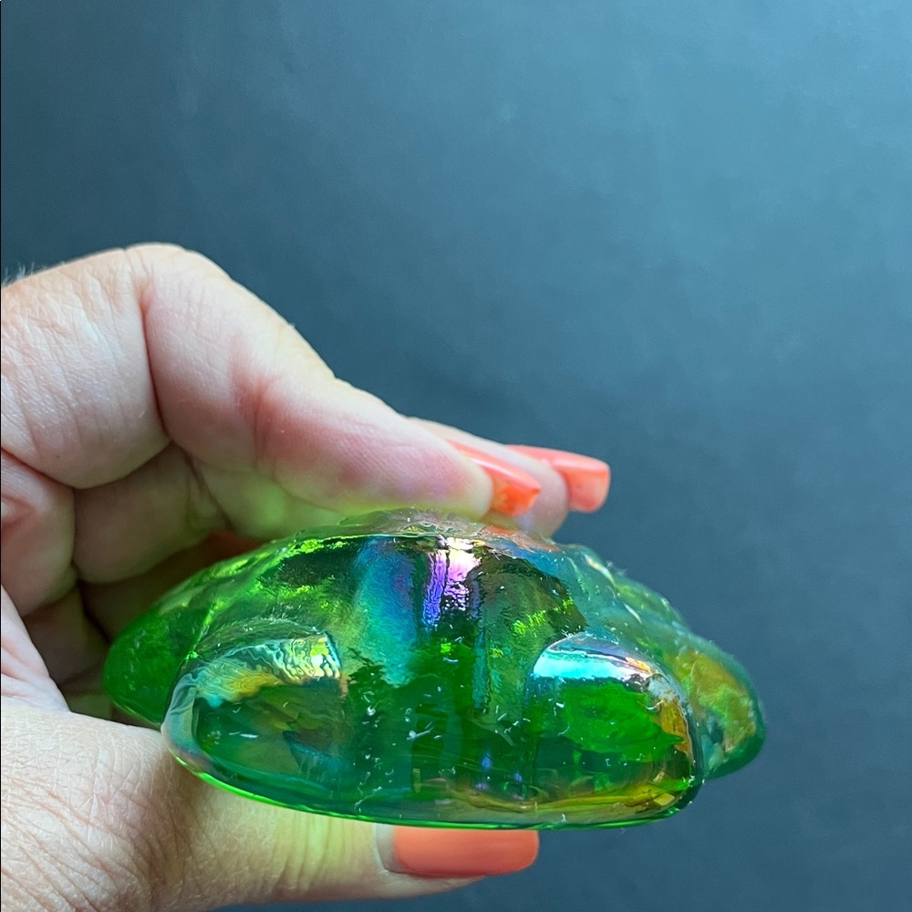 Iridescent Shell-Shaped Paperweight Decor - Picture 6 of 8